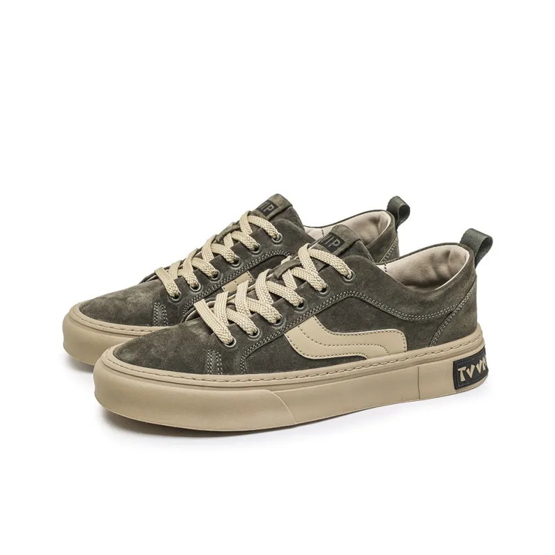 X-ZONE Anti-Slip Wear-Resistant Low-Top Skateboard Shoes Men's-9