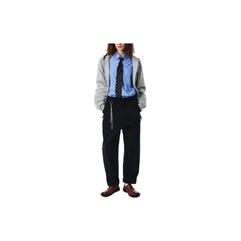 ADER ERROR Cropped Cotton Trousers-2