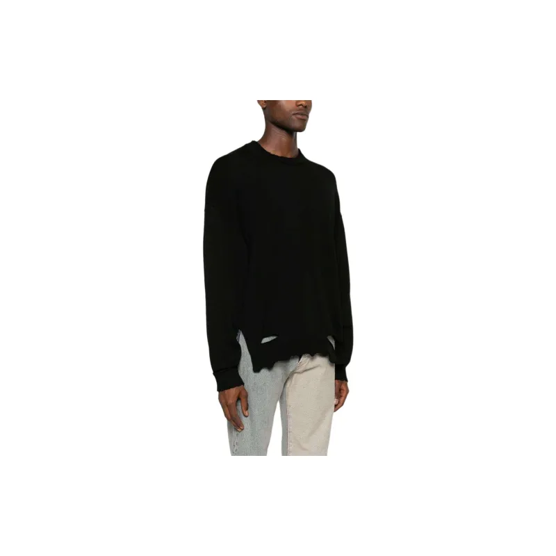Helmut Lang Distressed Crewneck Jumper-3