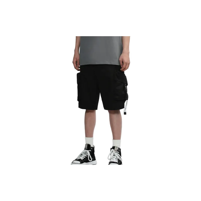 MUSIUM DIV Drawstring waist Cargo Shorts-6
