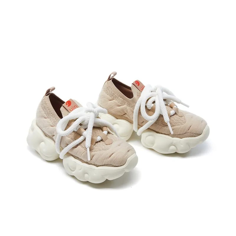 U.IN Painted Travel Cloud Collection Low Top Chunky Sneakers Women's-57