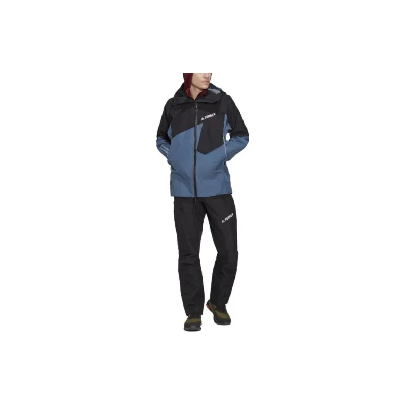 Adidas Windbreaker Jacket Men's Blue-1