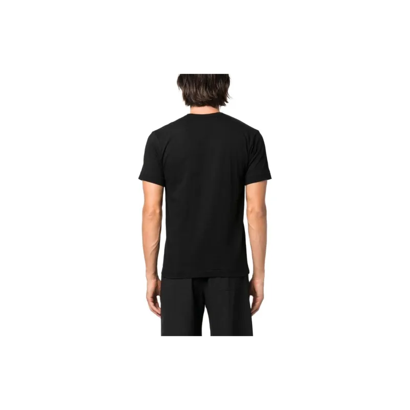 Comme Des Garçons Play Logo patch Cotton T shirt-2