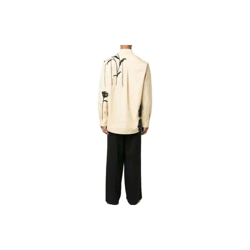 NANUSHKA Shirts Men White-3