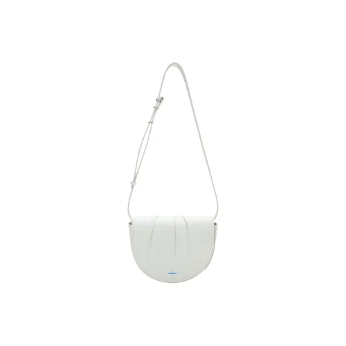 ADER ERROR Cow Leather Saddle Bag, Crossbody Bag, Shoulder Bag Regular Women's Ivory White