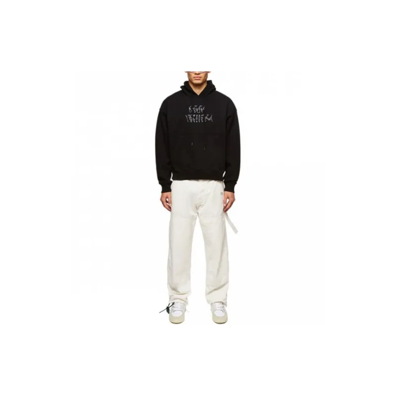 OFF WHITE FW22 Sweatshirts Men Black-4