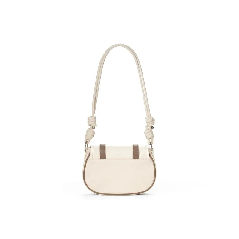 MR.ACE HOMME Polyester Shoulder Bag Women's Sweet Cool Black/Star Silver/Beige White Sand-16