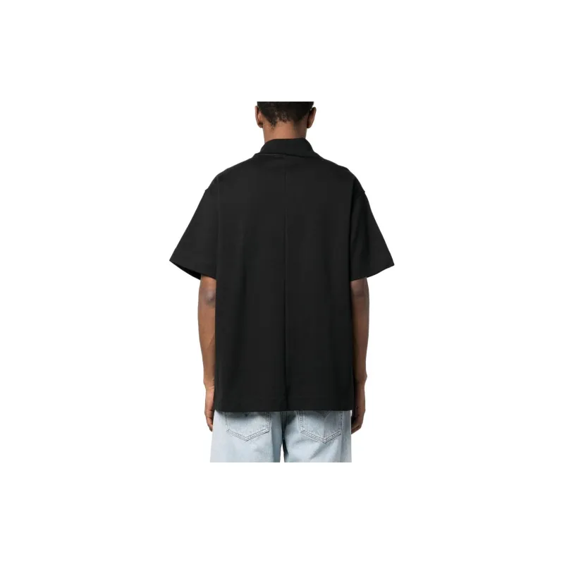 VERSACE JEANS COUTURE Logo print Cotton T shirt-2