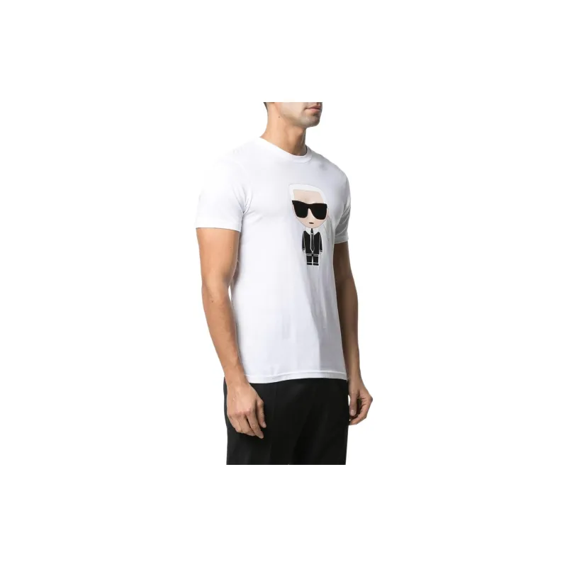 KARL LAGERFELD K/Ikonic Organic Cotton T-shirt-3