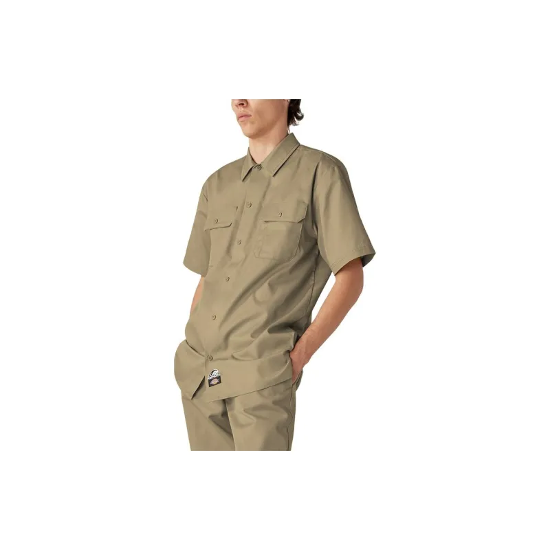 Dickies Shirts Men Khaki-1