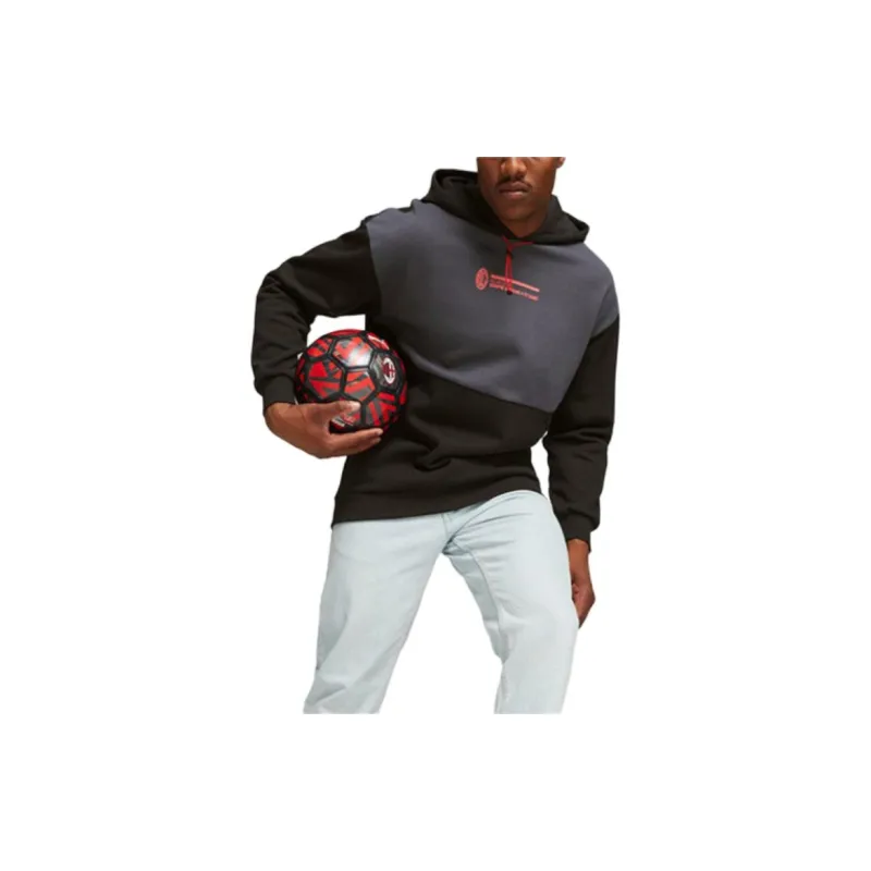 PUMA x AC Milan Sweatshirt Men's Black-2