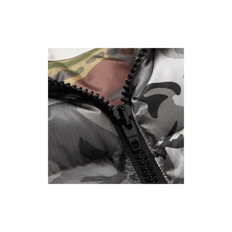 CELINE Camo Short Down Jacket-4