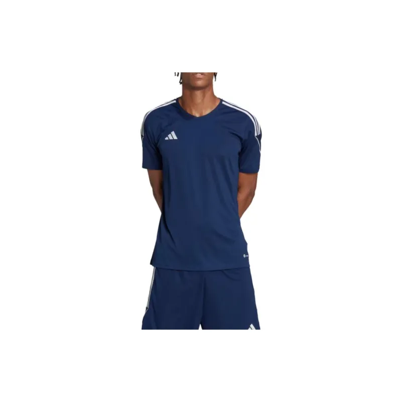 Adidas T Shirts Men Dark Blue-2