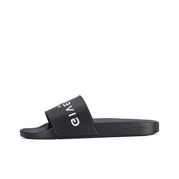 Givenchy Kids Aqua Logo-print Slides