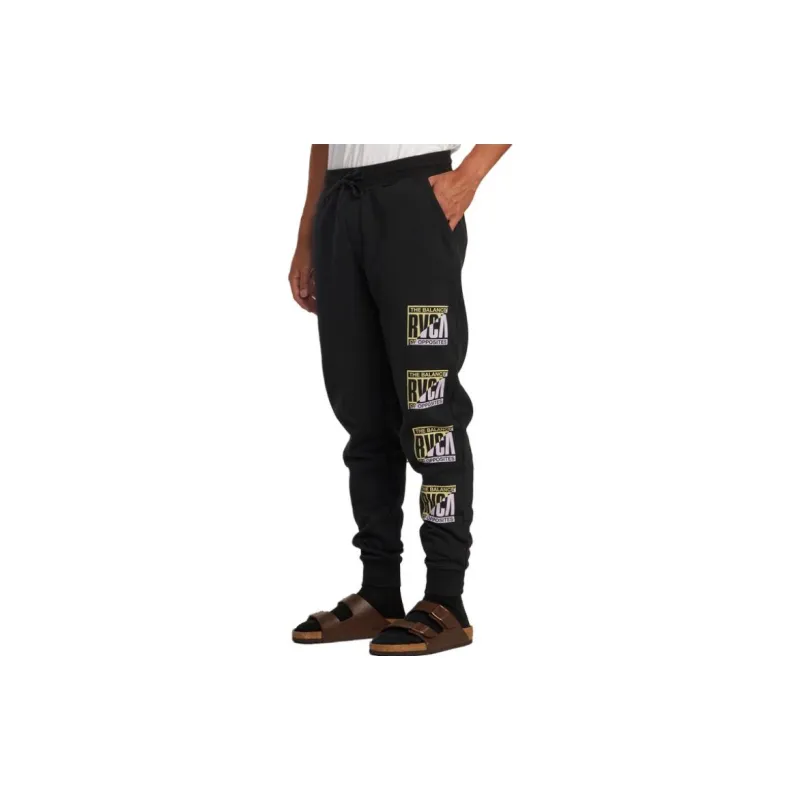 RVCA Casual Pants Men Black-3