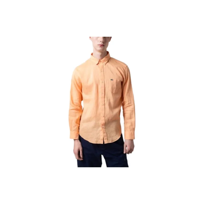 LACOSTE Shirts Men Orange-3