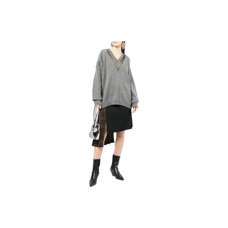RAF SIMONS Sweaters Unisex Gray-1