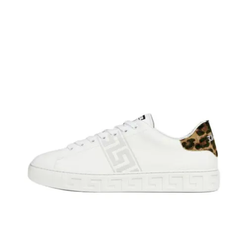 FANSIZHE Low Top Skateboard Shoes Men's White