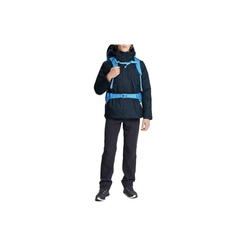 THE NORTH FACE Waterproof, Abrasion Resistant, Thermal Windbreaker Jacket Men's Dark Blue/Green-1