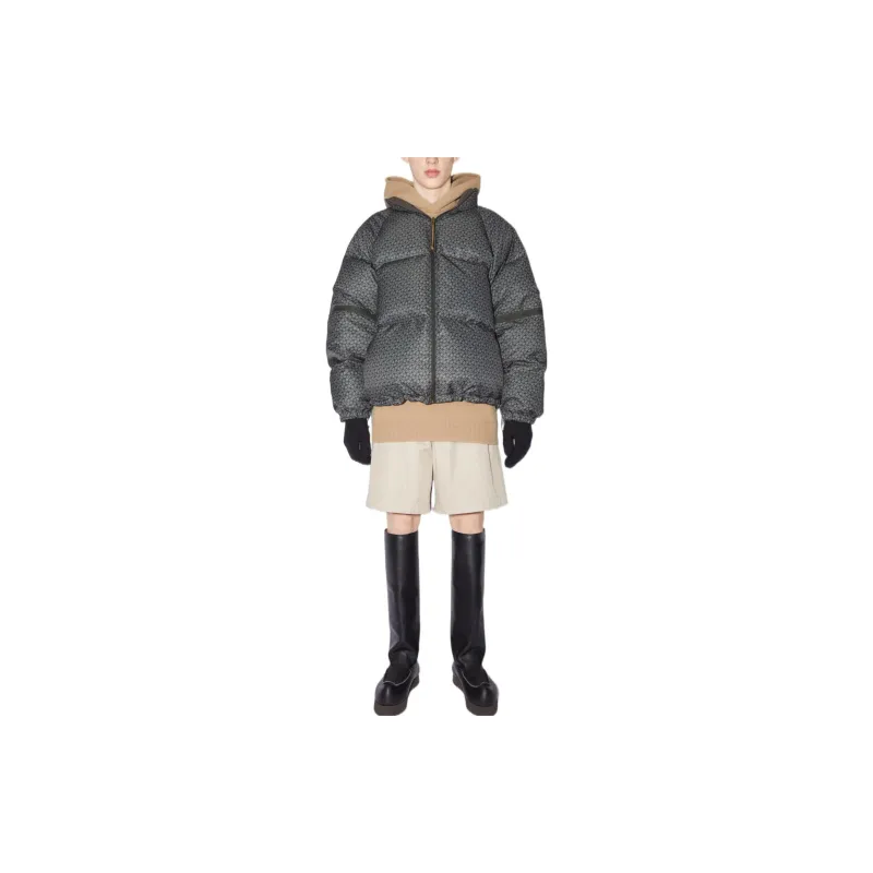 Acne Studios Down Jacket Men's Chestnut Brown-3