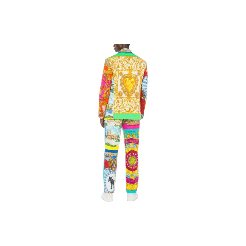 MOSCHINO Business Suit Men's Multicolor-1