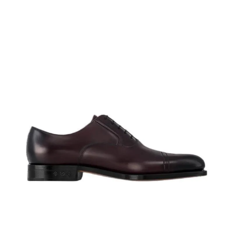 LOUIS VUITTON Varenne Dress Shoes Men's Red-1