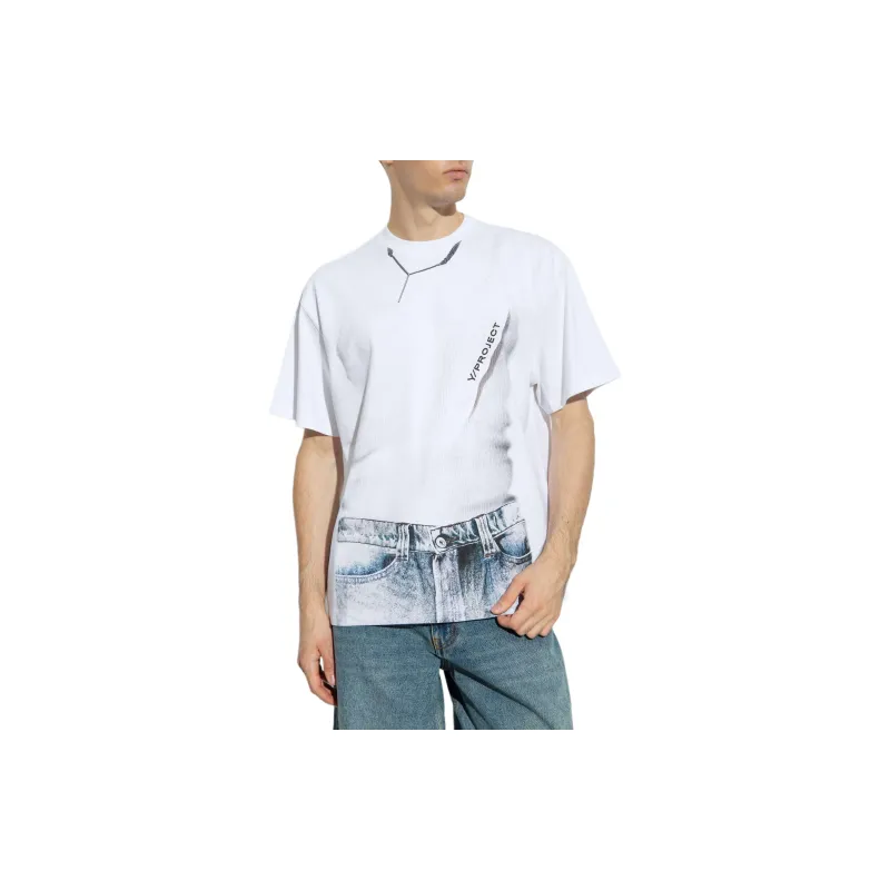 Y/Project Graphic print T shirt-1