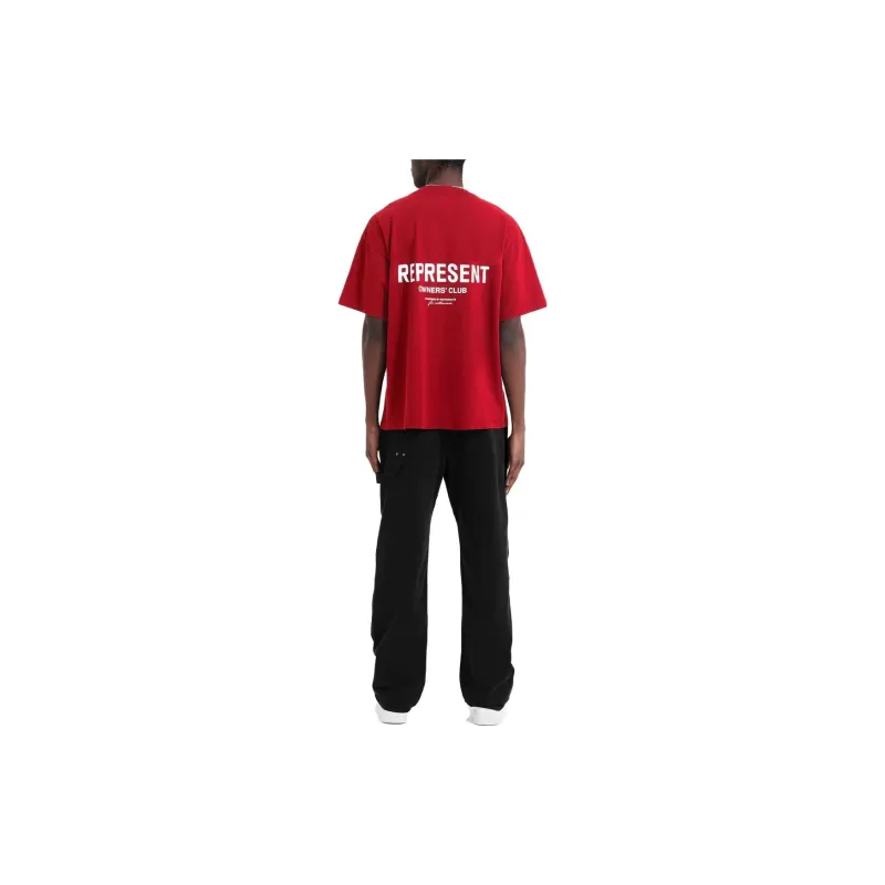 REPRESENT T-Shirts Men Red-2