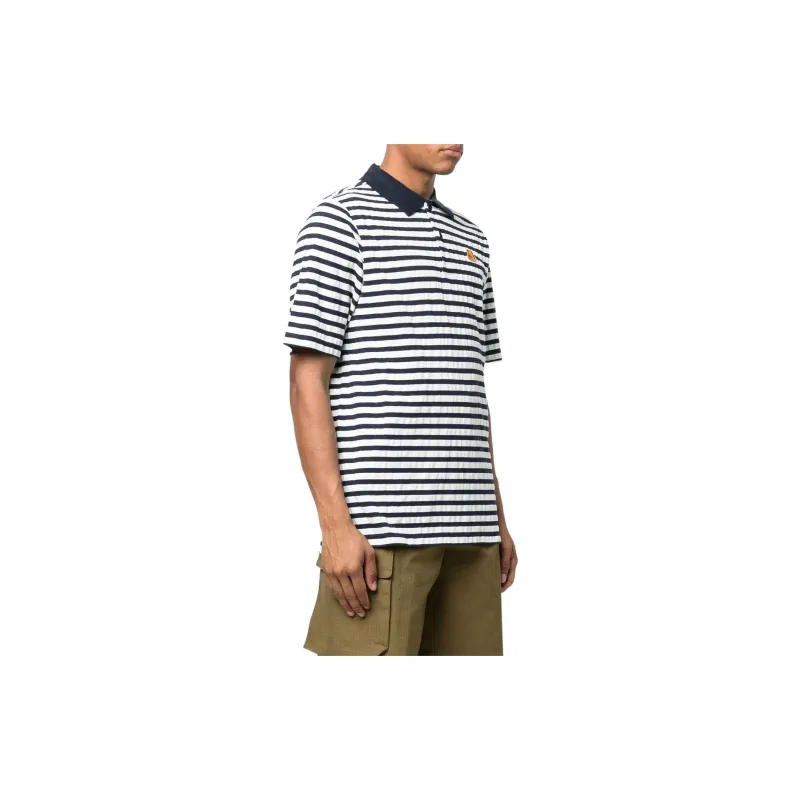 KENZO Classic Tiger Head Polo Shirt Men's Blue-3