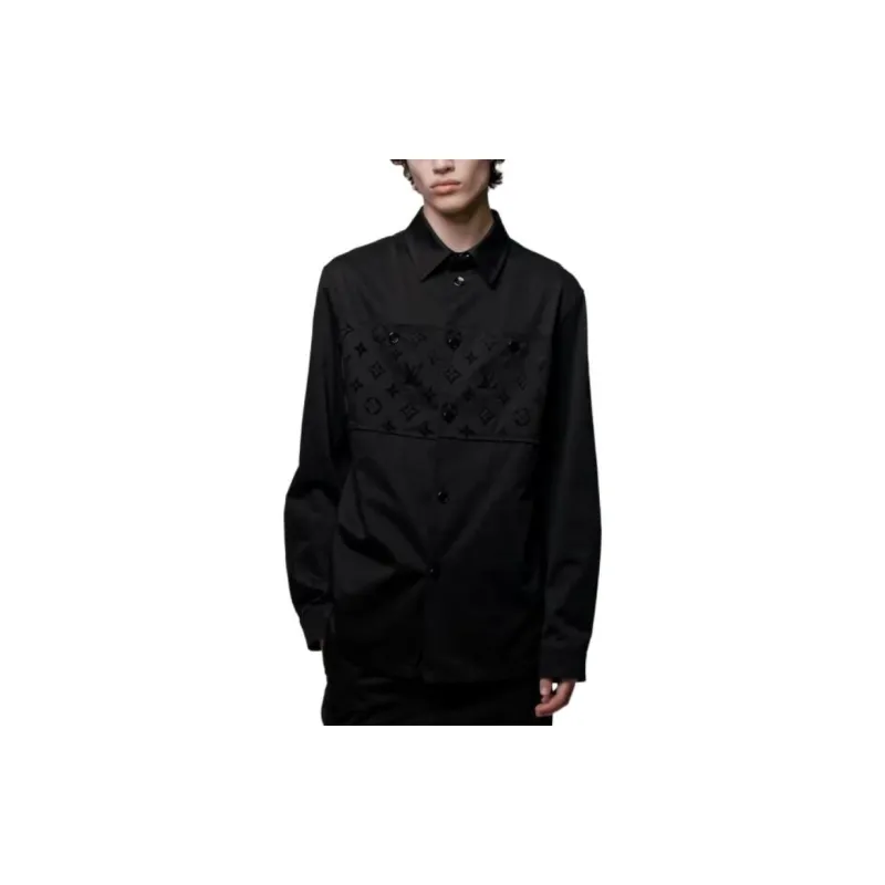 LOUIS VUITTON SS24 Shirt Men's Black-1