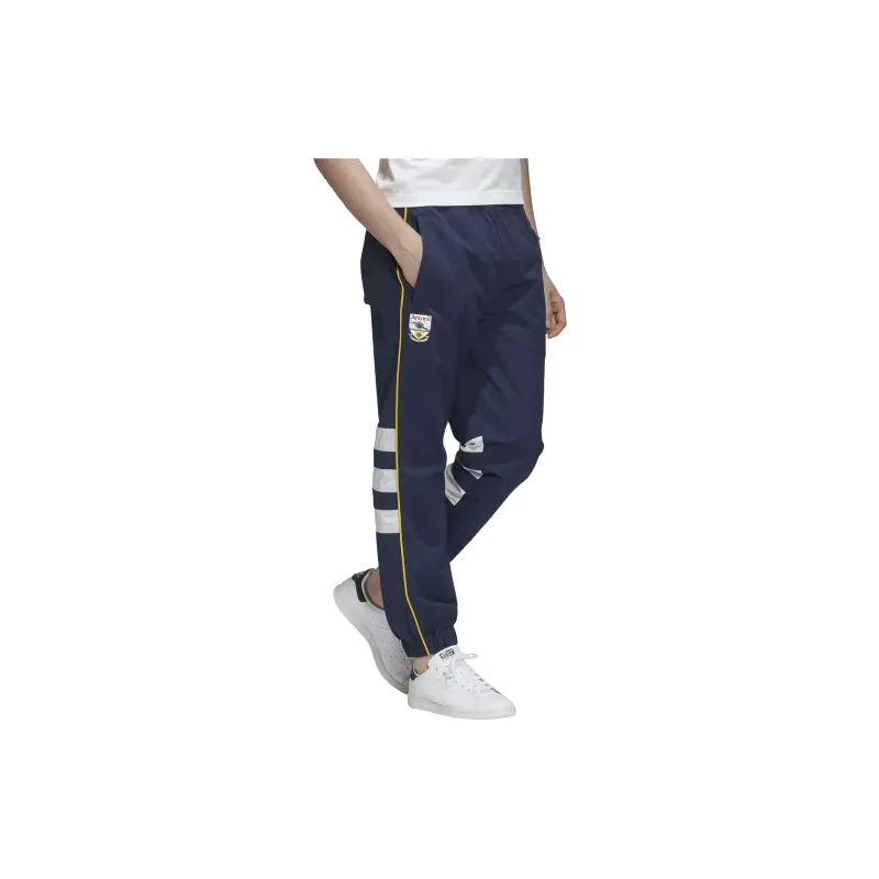 Adidas Knitted Sports Pants Men's University Marine Blue-6