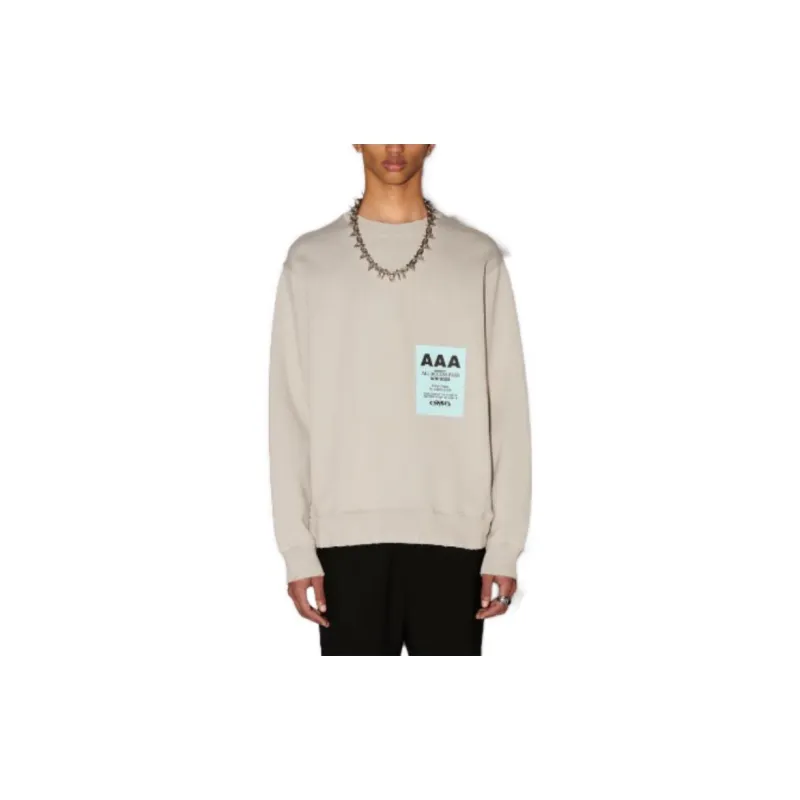 AMBUSH Logo Patch Crewneck Sweatshirt-1