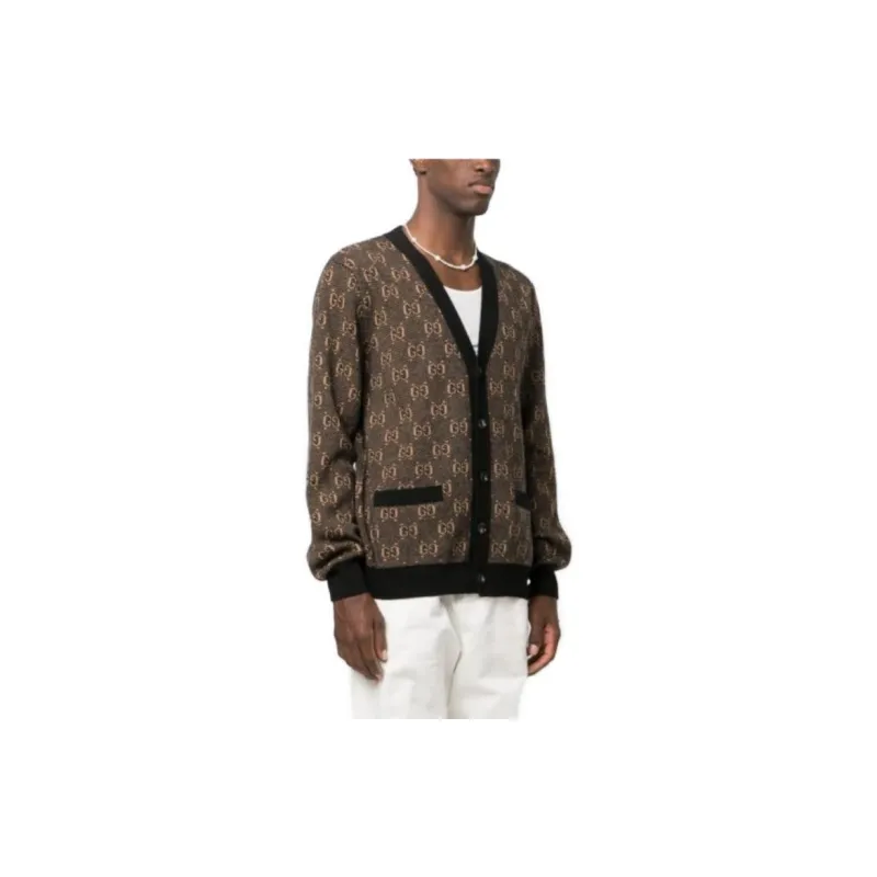 GUCCI Knitwear Men Brown-3