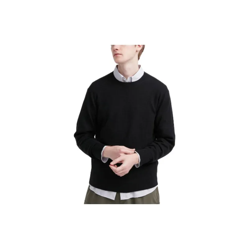 UNIQLO Knitwear Men 09 Black-2