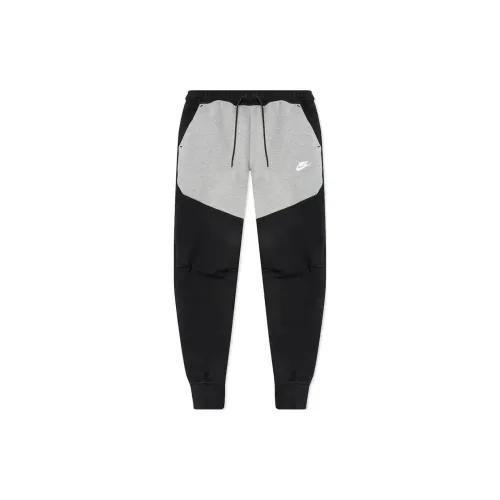 Nike Sportswear Tech Fleece Joggers Black/Dark Grey Heather/White