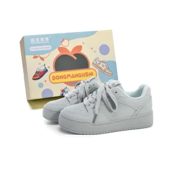Anime Story Low-Top Skateboard Shoes Women's