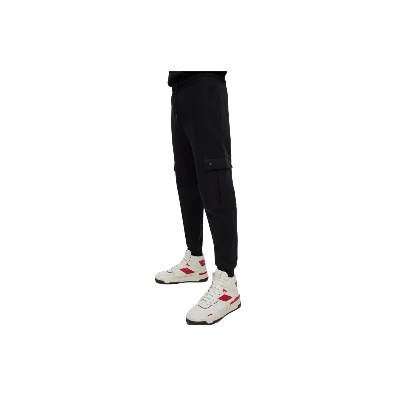 HUGO BOSS Knitted Sweatpants Men Black-3