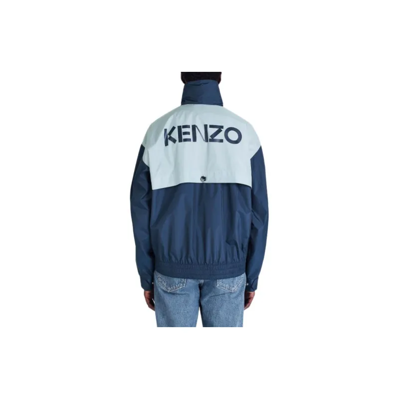 KENZO Logo Printed Long Sleeved Jacket-5