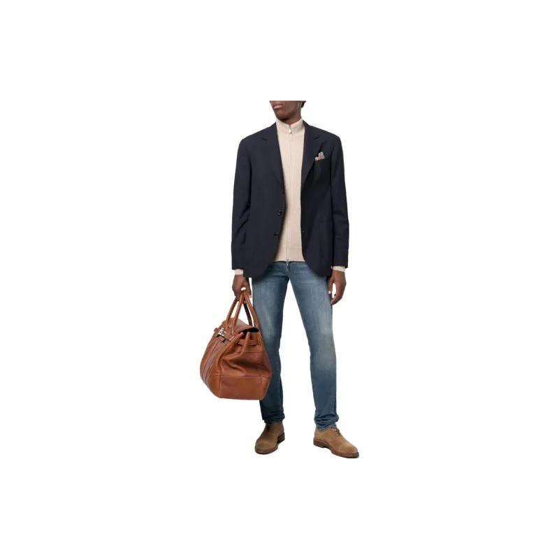 Brunello Cucinelli Zip up Cashmere Jumper-1