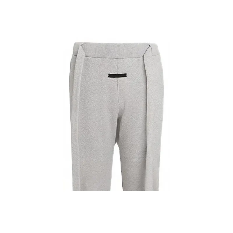 Zegna Knitted Sweatpants Men's Gray-4