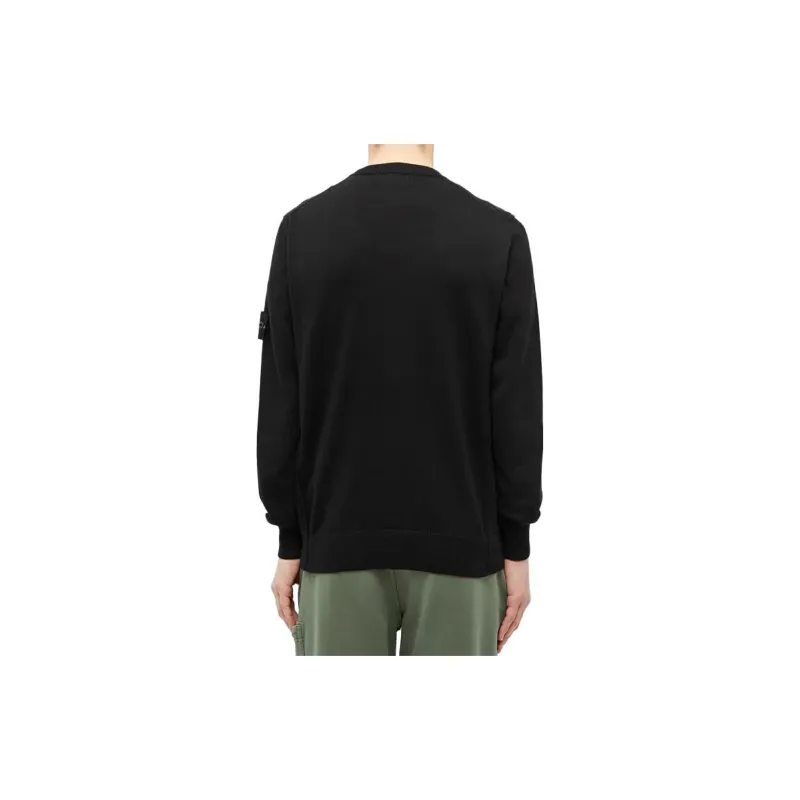 STONE ISLAND Sweatshirts Unisex Black-2