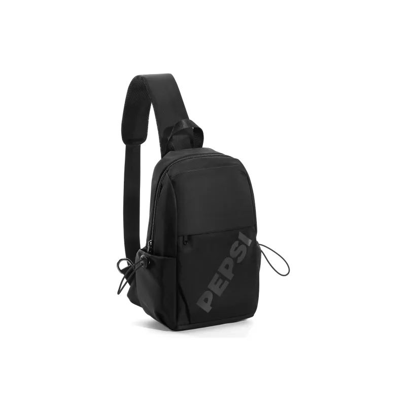 Pepsi Fabric Shoulder Bag Sling Bag Backpack Handbag Crossbody Bag Regular Unisex Ecru/Black-1