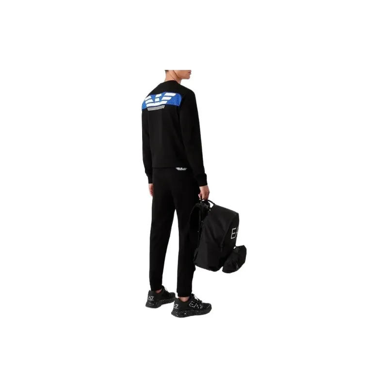 EMPORIO ARMANI EA7 FW22 Sweatshirt Men's Black-3