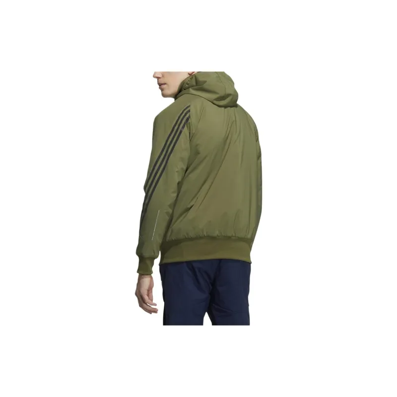 Adidas Trench Coats Men Green-4
