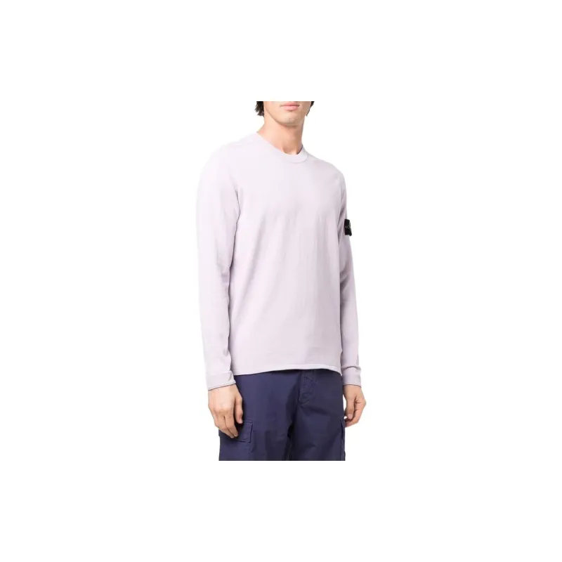 STONE ISLAND Sweaters Men Pink White-3