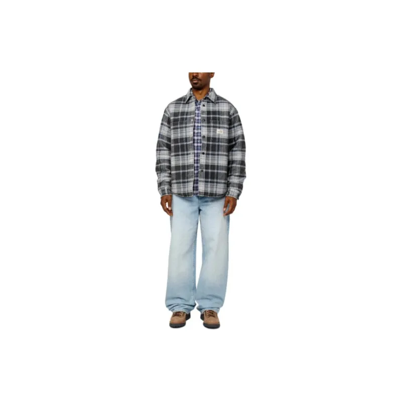 Stussy Heavy Washed Plaid Shirt-2