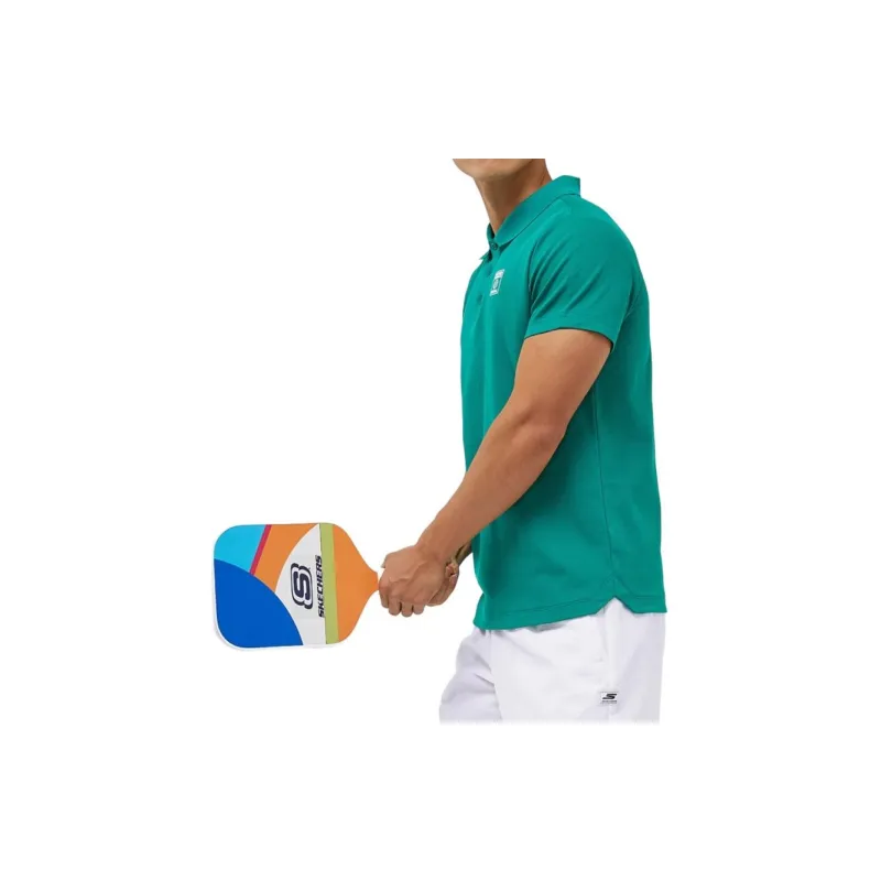 Skechers Polo Shirt Men Bear Grass Green-4