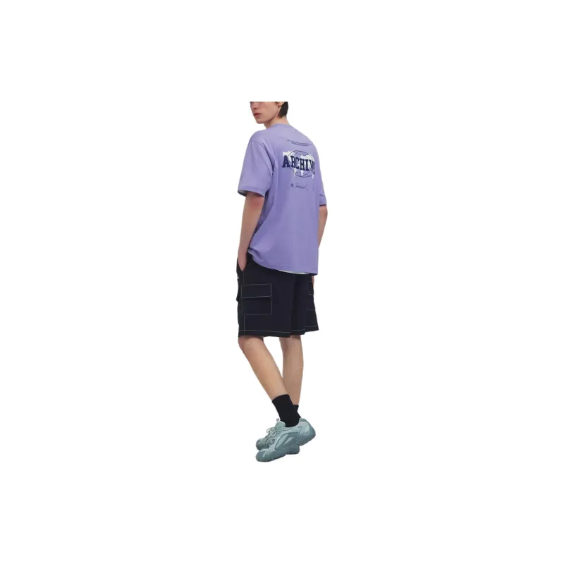 FILA T Shirts Unisex Purple-4