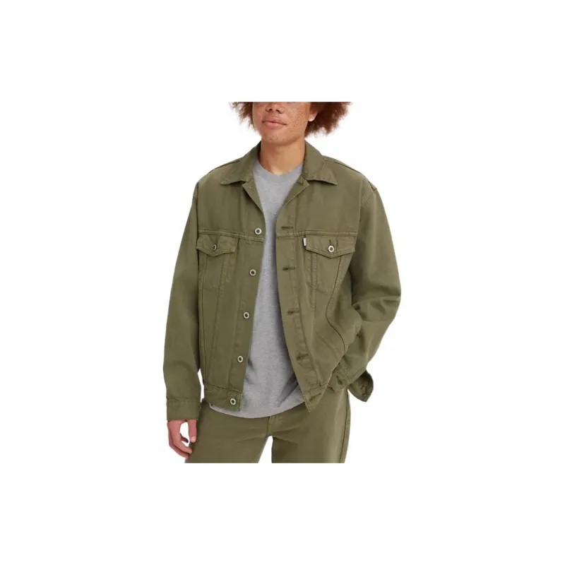 Levis x Silver Tab Collaboration SS22 Denim Jacket Men's Green-2