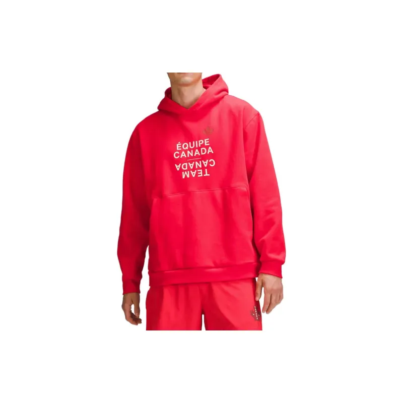 Lululemon Steady State Sweatshirt Men's Red-3
